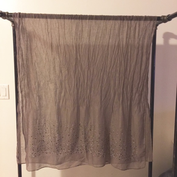 NWOT Promod Taupe Lightweight Blanket Scarf - Picture 5 of 6